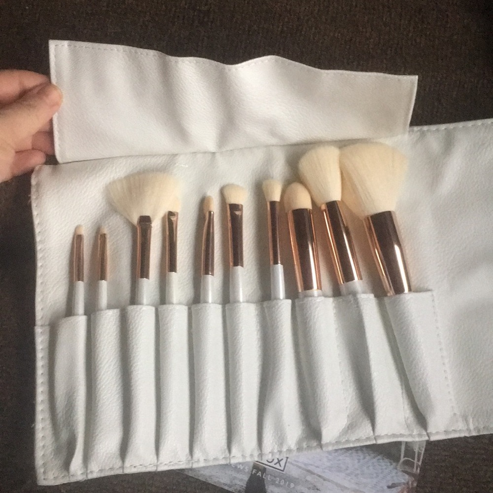 10 Piece Makeup Brush Collection